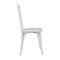 Flash Furniture Brooklyn Commercial Grade White Solid Wood Stackable Dining Chair with Intricate Back Detail, 2PK 2-ZH-8100-5-WHT-GG - alternate 4
